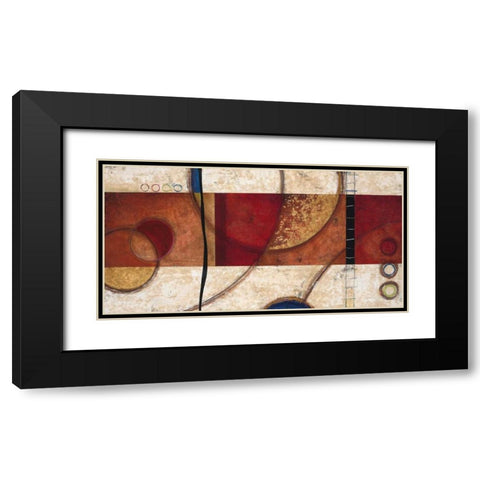 Musical Passage Black Modern Wood Framed Art Print with Double Matting by Dascher, Dennis