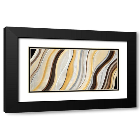 Midtown Black Modern Wood Framed Art Print with Double Matting by Dascher, Dennis