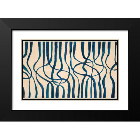 Dream Weaver  Black Modern Wood Framed Art Print with Double Matting by Dascher, Dennis