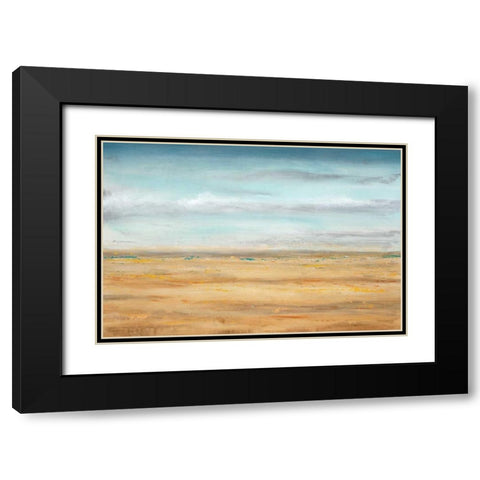 Golden Dawn 2 Black Modern Wood Framed Art Print with Double Matting by Dascher, Dennis