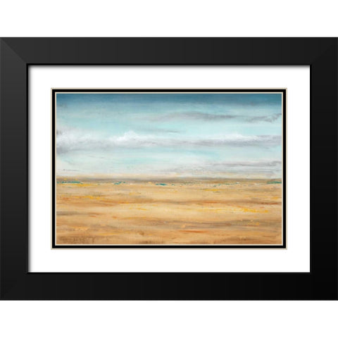 Golden Dawn 2 Black Modern Wood Framed Art Print with Double Matting by Dascher, Dennis