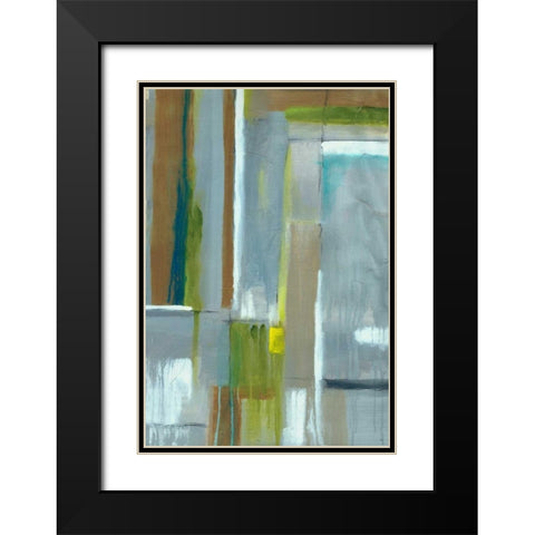 Crossroads 1 Black Modern Wood Framed Art Print with Double Matting by Dascher, Dennis