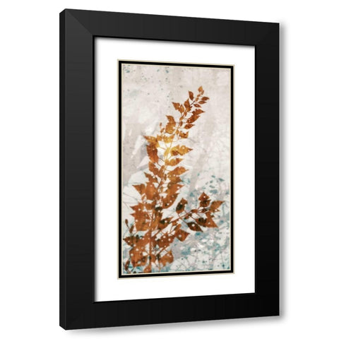 Whistling 1 Black Modern Wood Framed Art Print with Double Matting by Roko, Ken