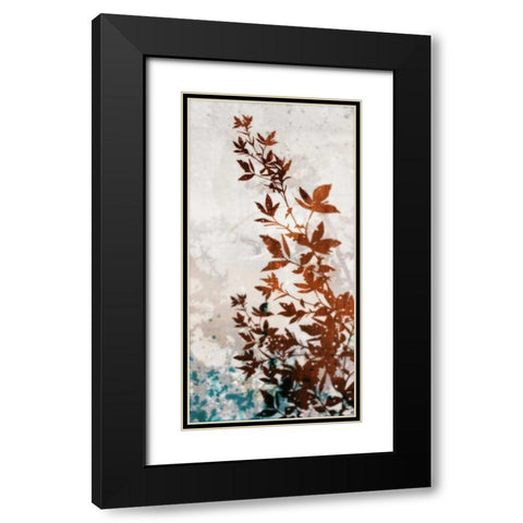 Whistling 2 Black Modern Wood Framed Art Print with Double Matting by Roko, Ken