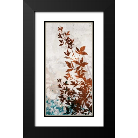 Whistling 2 Black Modern Wood Framed Art Print with Double Matting by Roko, Ken