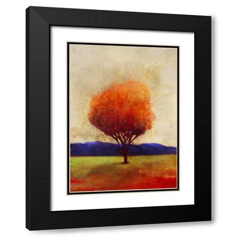 Colorful Horizon 2 Black Modern Wood Framed Art Print with Double Matting by Roko, Ken