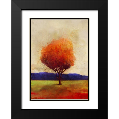 Colorful Horizon 2 Black Modern Wood Framed Art Print with Double Matting by Roko, Ken