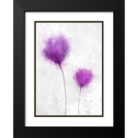 Eternal Spring 1 Black Modern Wood Framed Art Print with Double Matting by Roko, Ken