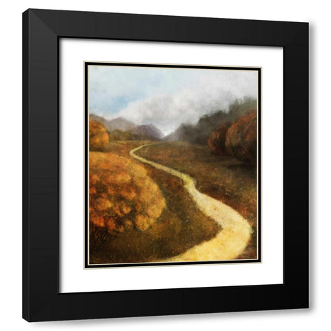 Dream Path 1 Black Modern Wood Framed Art Print with Double Matting by Roko, Ken