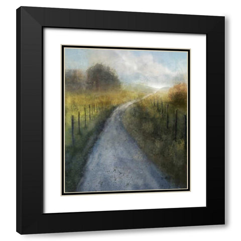 Dream Path 2 Black Modern Wood Framed Art Print with Double Matting by Roko, Ken