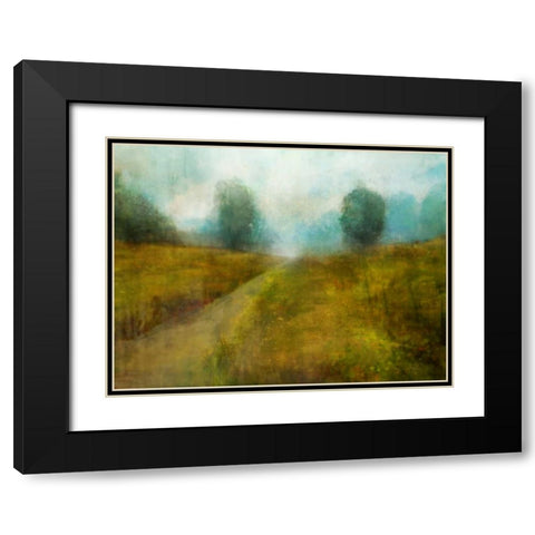 Downton Walk 2 Black Modern Wood Framed Art Print with Double Matting by Roko, Ken