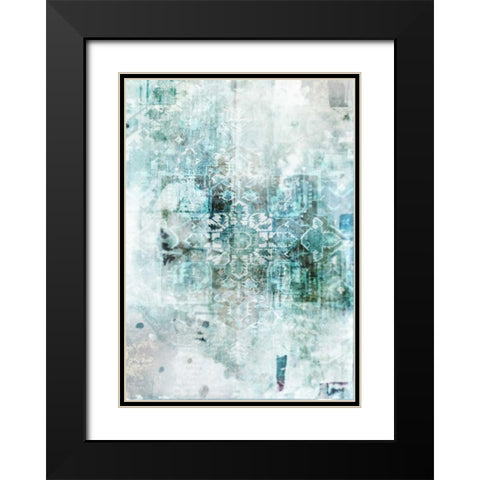 Faded Treasure Black Modern Wood Framed Art Print with Double Matting by Roko, Ken