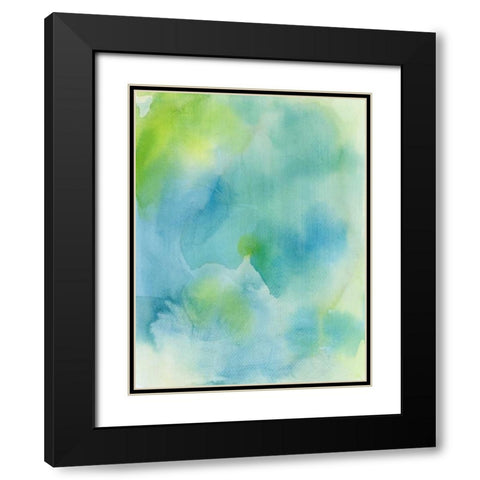 Garden Abstraction 10 Black Modern Wood Framed Art Print with Double Matting by Buddenhaugen, Sophia