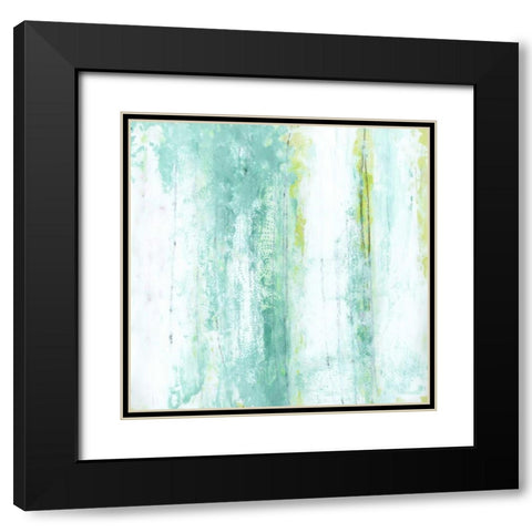 Garden Abstraction 16 Black Modern Wood Framed Art Print with Double Matting by Buddenhaugen, Sophia