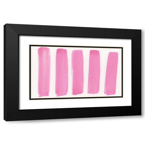 Garden Abstraction 25 Black Modern Wood Framed Art Print with Double Matting by Buddenhaugen, Sophia
