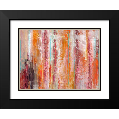 Passion Black Modern Wood Framed Art Print with Double Matting by Kaplinsky, Matt