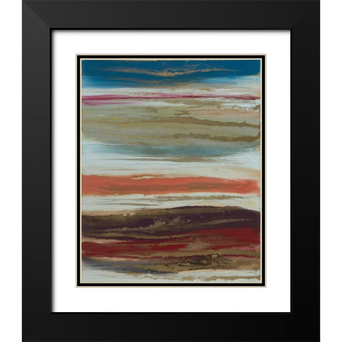 Morning Dawn Black Modern Wood Framed Art Print with Double Matting by Bering, Blakely