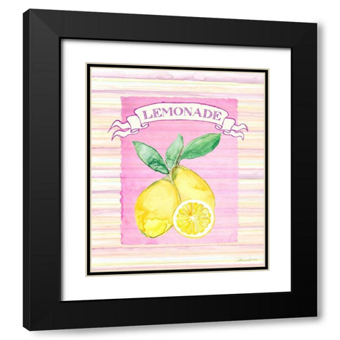 Citrus Orchard 1 Black Modern Wood Framed Art Print with Double Matting by Haberier, Patricia