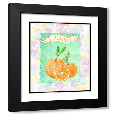 Citrus Orchard 3 Black Modern Wood Framed Art Print with Double Matting by Haberier, Patricia