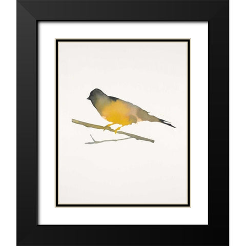 Water Bird 4 Black Modern Wood Framed Art Print with Double Matting by Swartz, Megan