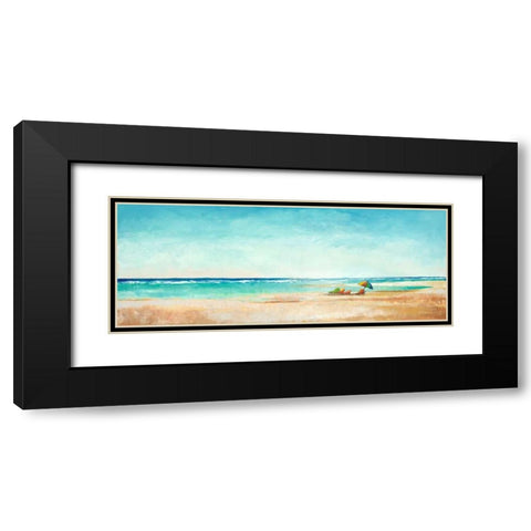 Thats the Spot Black Modern Wood Framed Art Print with Double Matting by Kroeker, Wendy