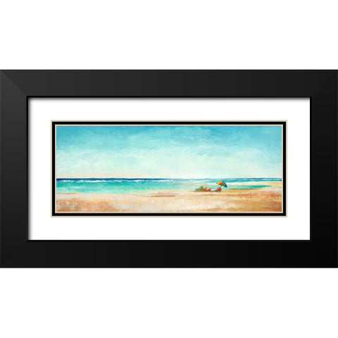 Thats the Spot Black Modern Wood Framed Art Print with Double Matting by Kroeker, Wendy