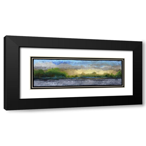 Magic Vista Black Modern Wood Framed Art Print with Double Matting by Kroeker, Wendy