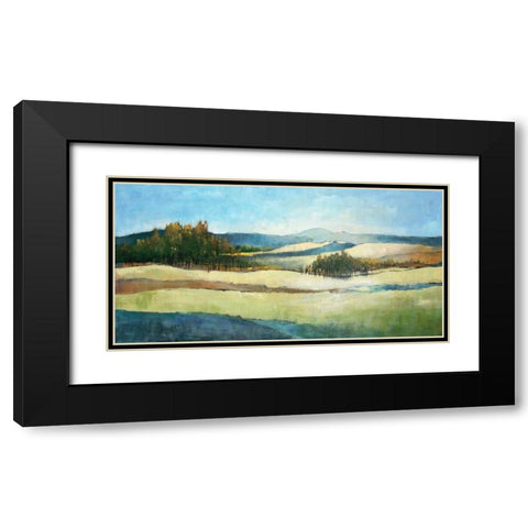 Far Horizons Black Modern Wood Framed Art Print with Double Matting by Kroeker, Wendy