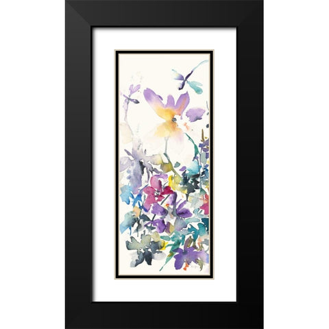 Forever Summer 1 Black Modern Wood Framed Art Print with Double Matting by Johannesson, Karin