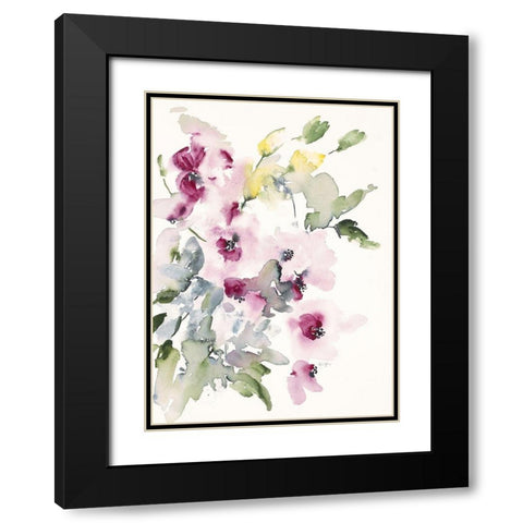 Simply Lovely Black Modern Wood Framed Art Print with Double Matting by Johannesson, Karin