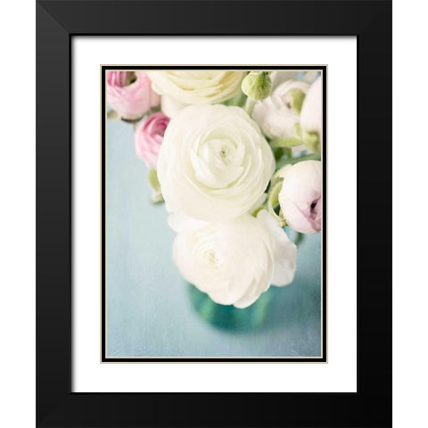 Still Beauty in Pastel 1 Black Modern Wood Framed Art Print with Double Matting by Susannah Tucker Photography