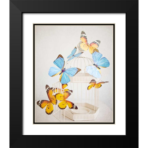 Happy Daydream 2 Black Modern Wood Framed Art Print with Double Matting by Susannah Tucker Photography