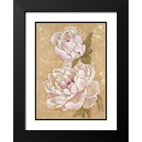 Opulent Simplicity 2 Black Modern Wood Framed Art Print with Double Matting by Studio M