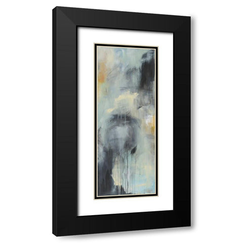 Tranquility 1 Black Modern Wood Framed Art Print with Double Matting by Green, Elise