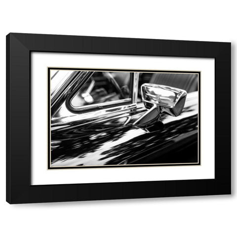 Chrome and Polish Black Modern Wood Framed Art Print with Double Matting by Mark Spowart Photography