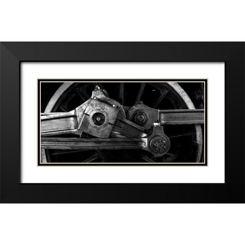 Sculptural Industry Black Modern Wood Framed Art Print with Double Matting by Mark Spowart Photography