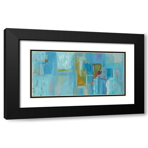 Morning Commute Black Modern Wood Framed Art Print with Double Matting by Aubrey