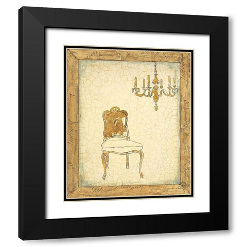 Sitting Pretty Black Modern Wood Framed Art Print with Double Matting by Studio