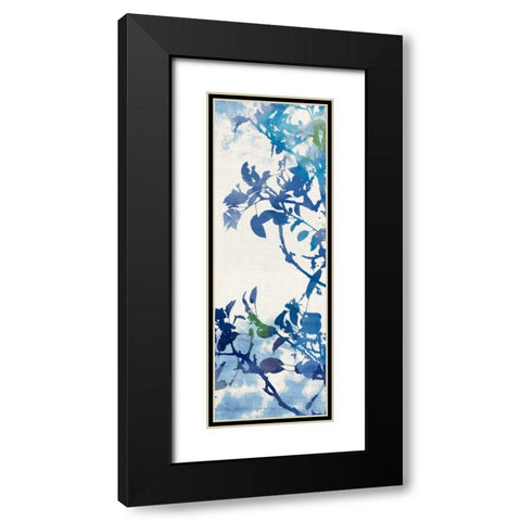 Flowing Branches I Black Modern Wood Framed Art Print with Double Matting by Dos Santos, Bella