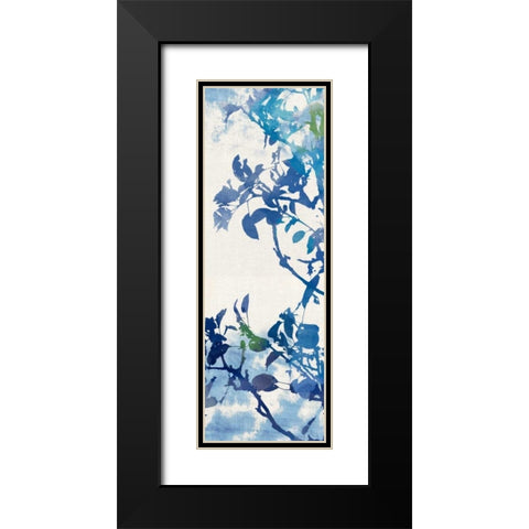 Flowing Branches I Black Modern Wood Framed Art Print with Double Matting by Dos Santos, Bella