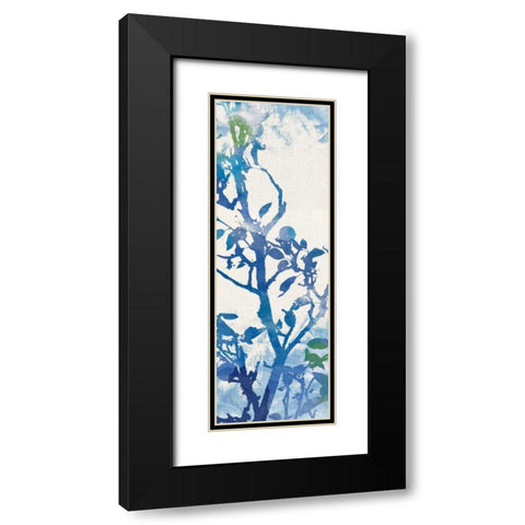 Flowing Branches II Black Modern Wood Framed Art Print with Double Matting by Dos Santos, Bella