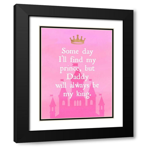 Someday? Black Modern Wood Framed Art Print with Double Matting by Dos Santos, Bella