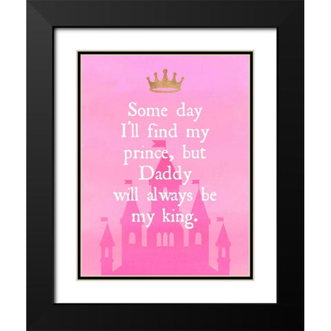 Someday? Black Modern Wood Framed Art Print with Double Matting by Dos Santos, Bella