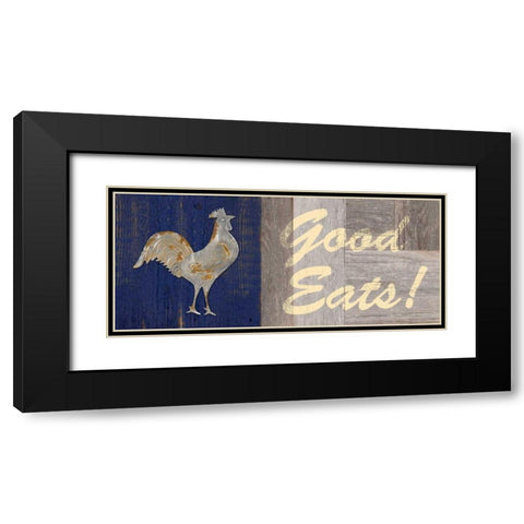Good Eats Black Modern Wood Framed Art Print with Double Matting by Appleman, Sam