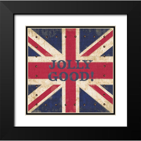 Jolly Good! Black Modern Wood Framed Art Print with Double Matting by Appleman, Sam
