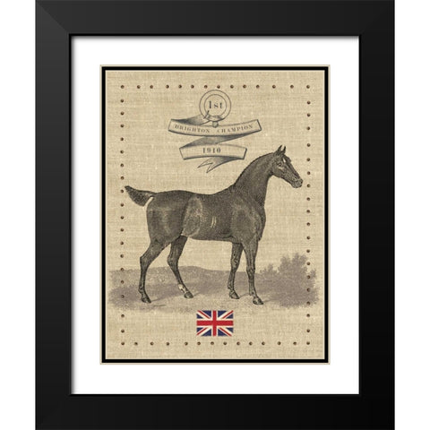 British Champion Black Modern Wood Framed Art Print with Double Matting by Appleman, Sam
