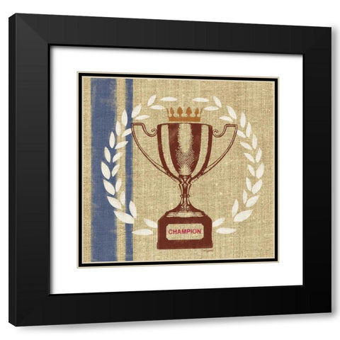 Champion Cup Black Modern Wood Framed Art Print with Double Matting by Appleman, Sam