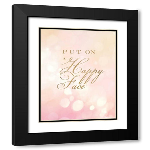 Glam World 25 Black Modern Wood Framed Art Print with Double Matting by Bryant, Lola