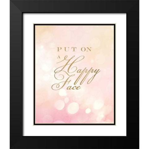 Glam World 25 Black Modern Wood Framed Art Print with Double Matting by Bryant, Lola