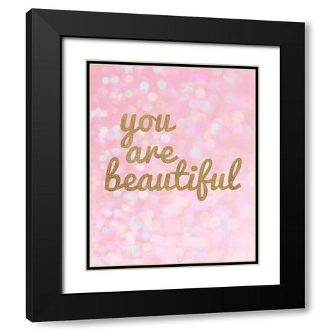 Glam World 4 Black Modern Wood Framed Art Print with Double Matting by Bryant, Lola